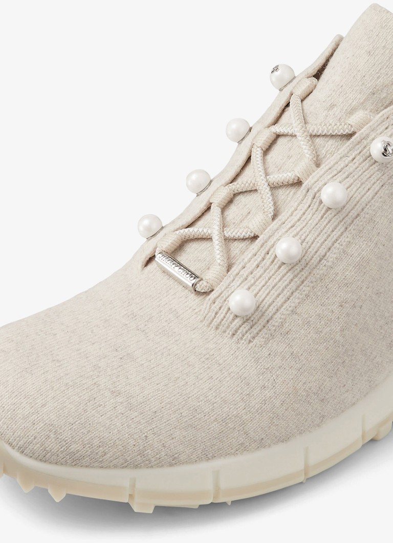Jimmy Choo Veles kedas ar adītu virsmu