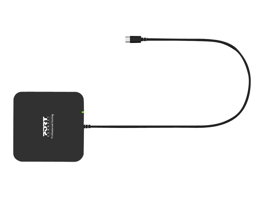 Port Laptop-Dockingstation PORT DOCKING TYPE C TRAVEL 2 X 4K
