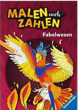 Malen nach Zahlen: Fabelwesen