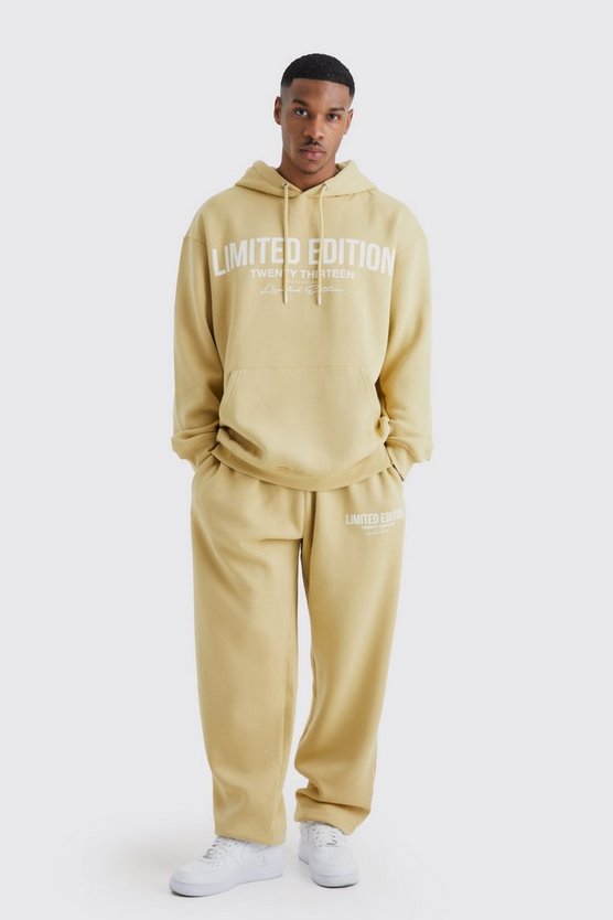 Oversize Limited Edition Trainingsanzug mit Kapuze