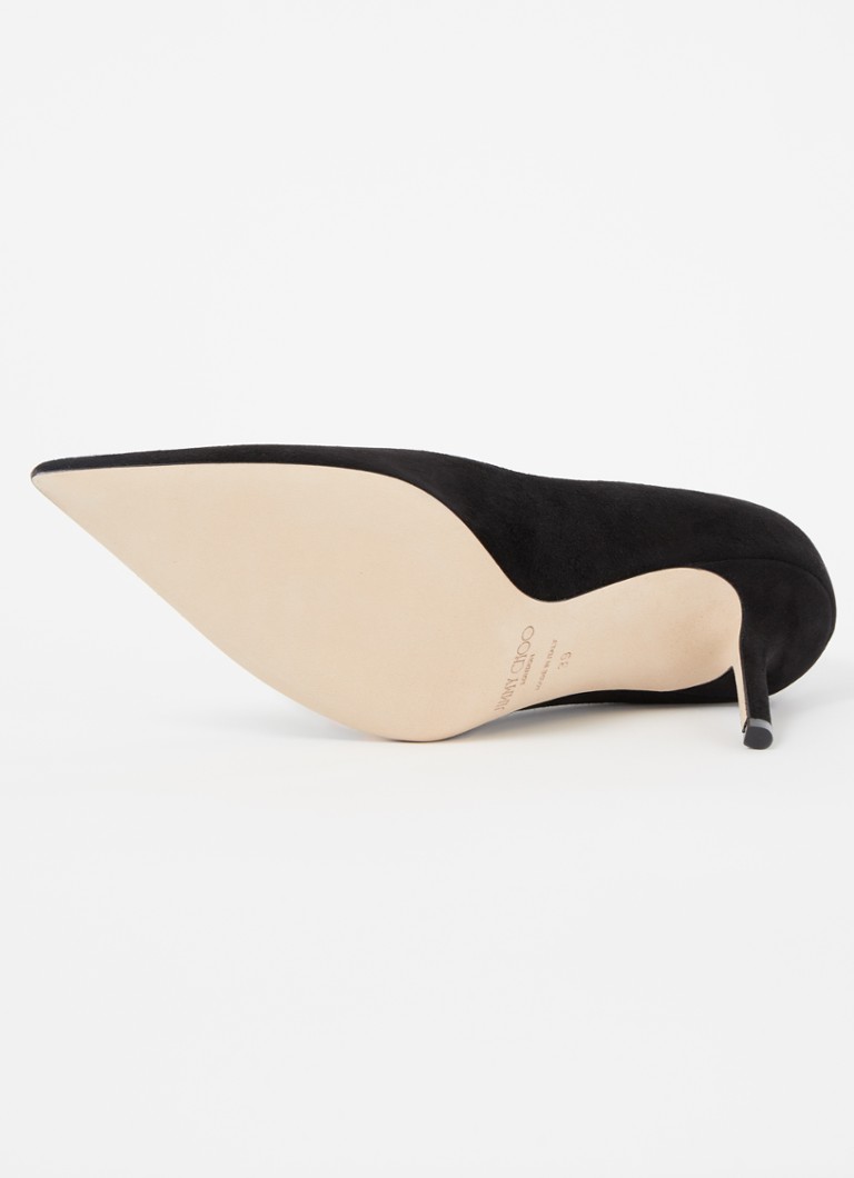 Pantofi cu toc Jimmy Choo Love din piele întoarsă