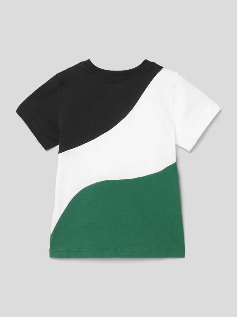 T-Shirt mit Logo-Print in grün