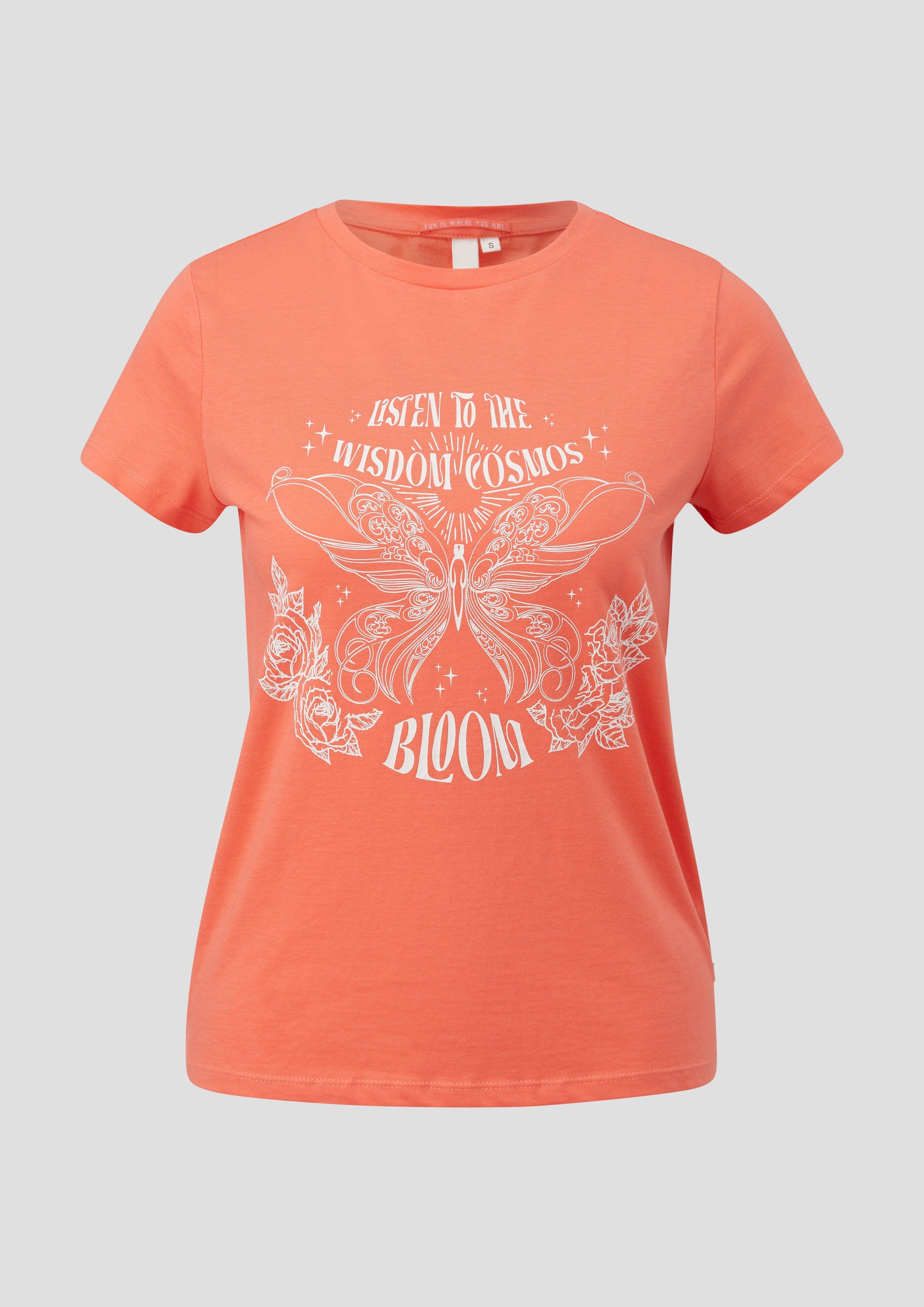 T-Shirt mit Frontprint  2144078-23D0