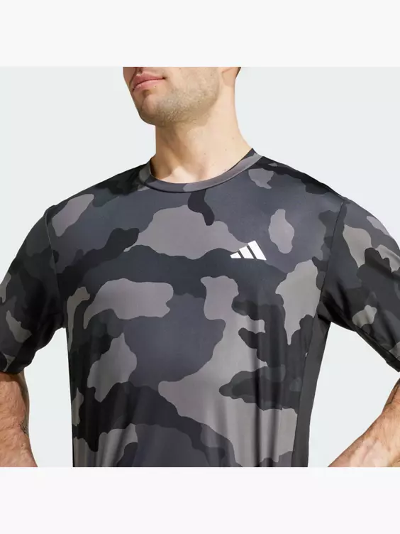 adidas Train Essentials Camo Allover Print T-Shirt