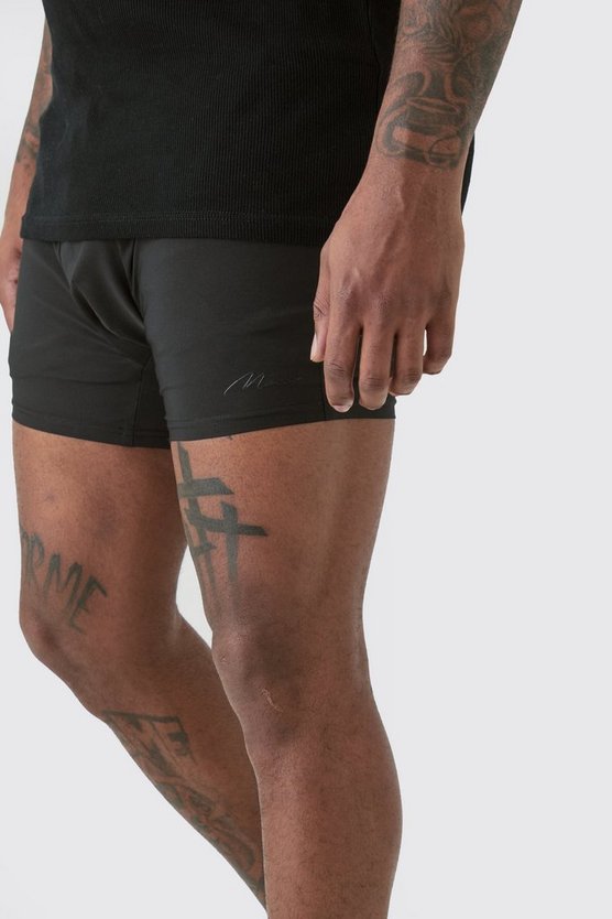 Plus recycelte Man Signature Badehose