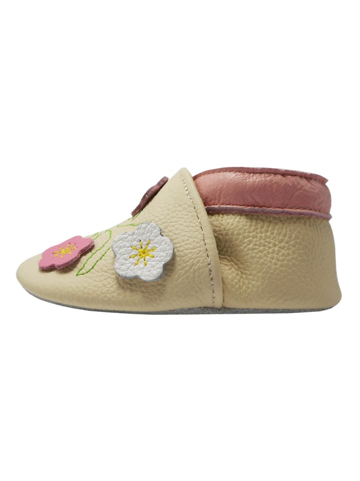 Yalion Leder-Krabbelschuhe 