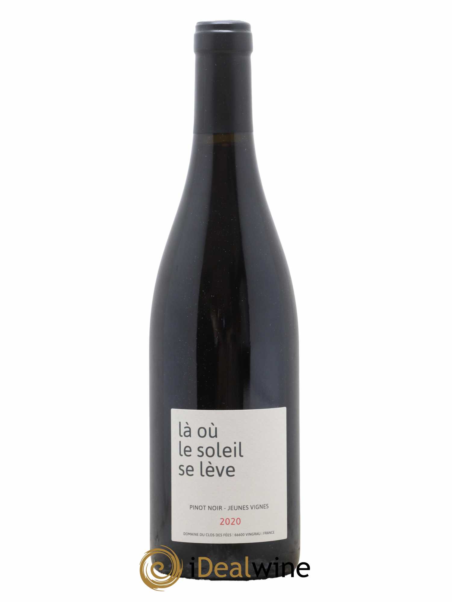 IGP Côtes Catalanes (VDP des Côtes Catalanes) Clos des Fées Là ou le soleil se lève 2020 - Lot de 1 Bouteille