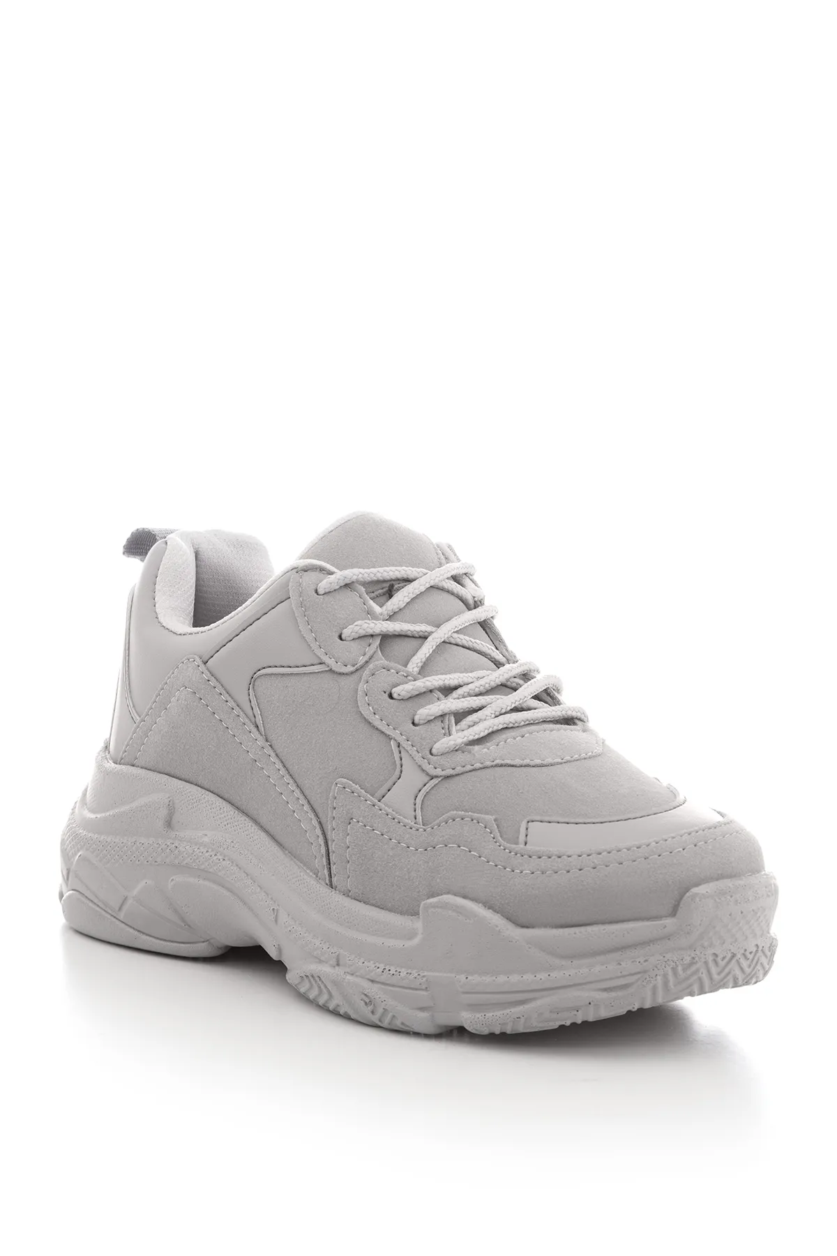 Tonny Black  Graue Wildleder-Sportschuhe für Damen Bls-q