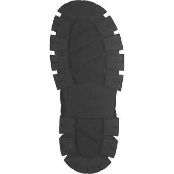 Mjus Esagerata Pantolette in schwarz