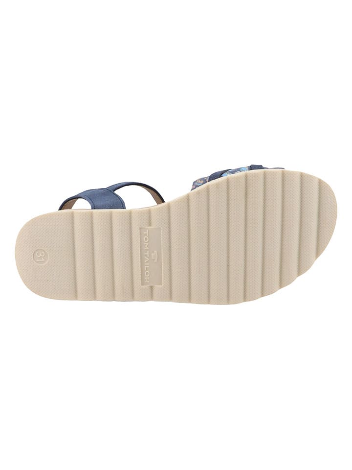 Tom Tailor Sandalen in Dunkelblau günstig kaufen