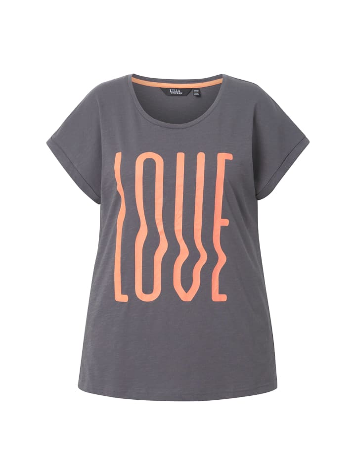 Ulla Popken Shirt in graphitgrau günstig kaufen