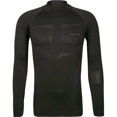Falke, Longsleeve, Mikrofaser feuchtigkeitregulierend, schwarz