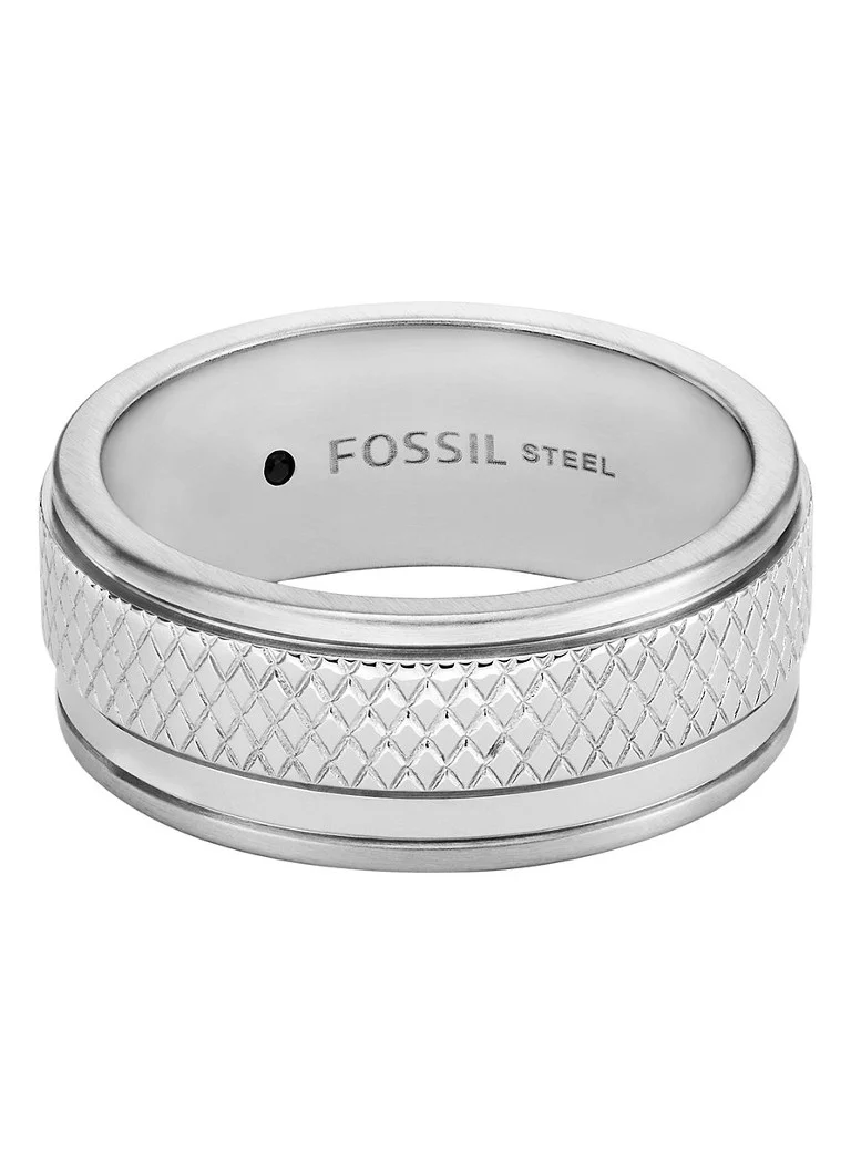 Fossil  Knox ring met glassteen JF04768042