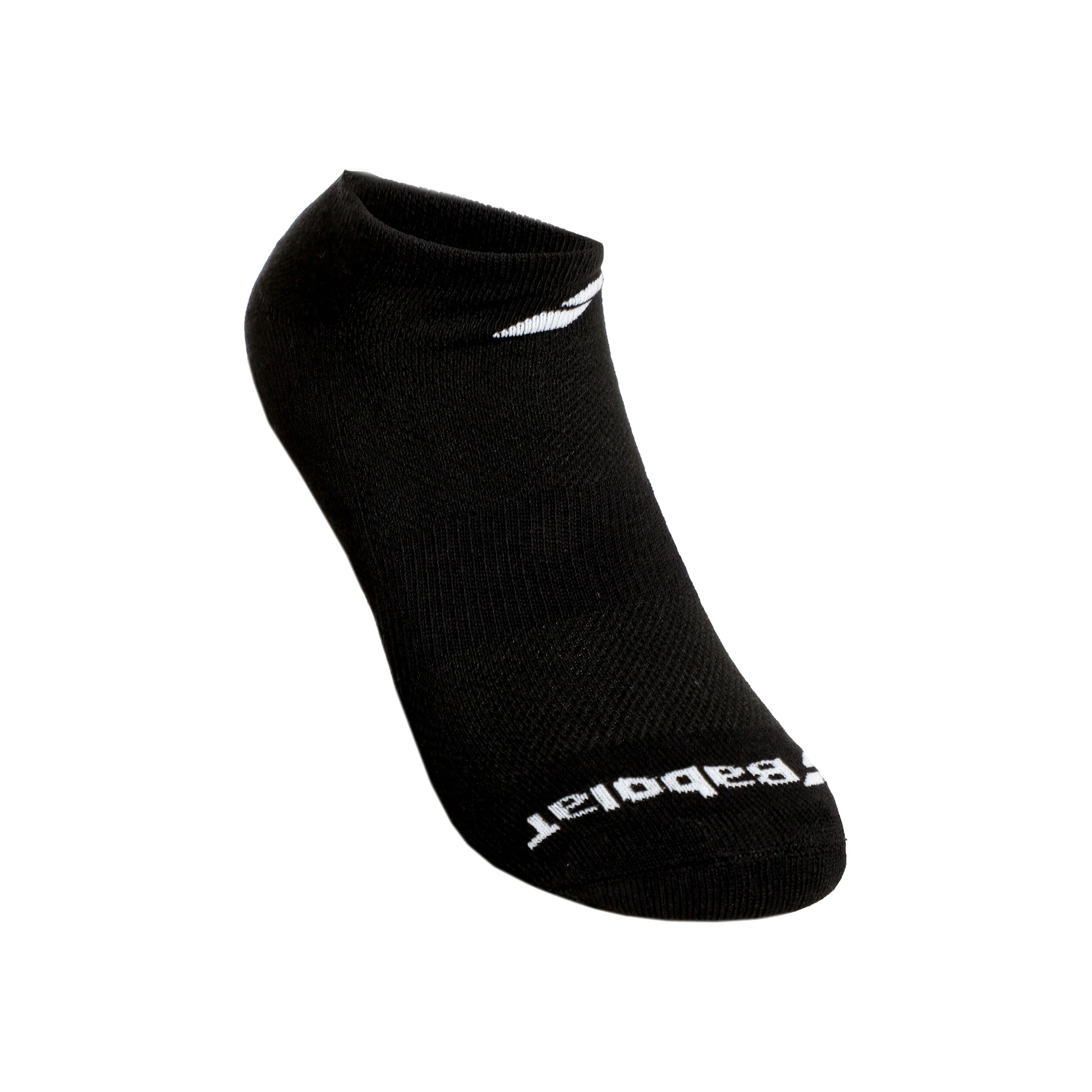 Invisible Tennissocken 3er Pack - Schwarz, Weiß