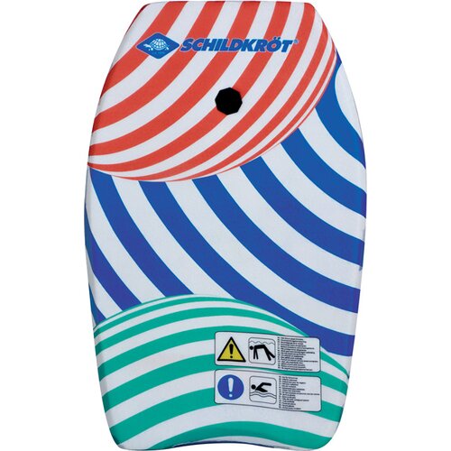SCHILDKRÖT SCHWIMMBRETT BODYBOARD M, MIT NYLONÜBERZUG UND EPS SCHAUMSTOFF-KERN, 69 X 45 C