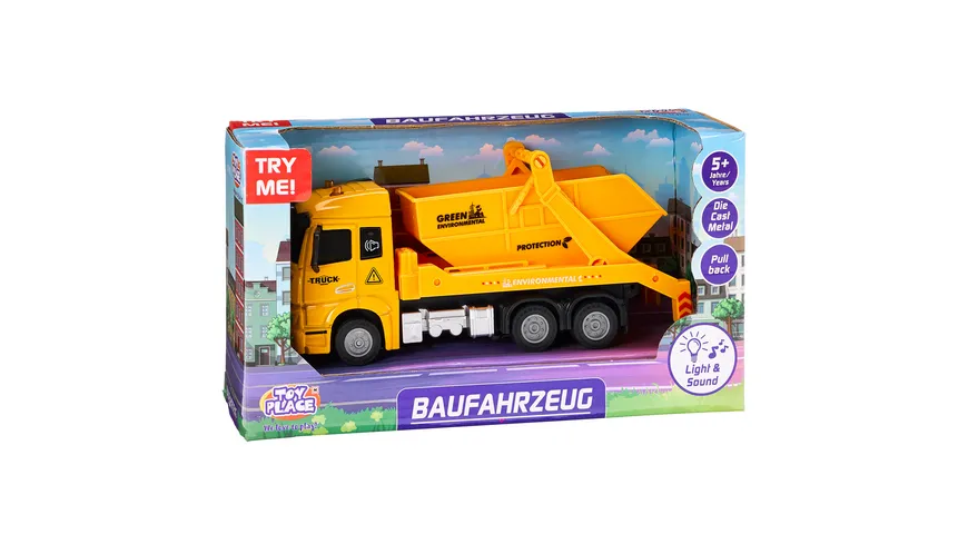 Müller - Toy Place - Baufahrzeug, 3-fach sortiert, 1 Stück