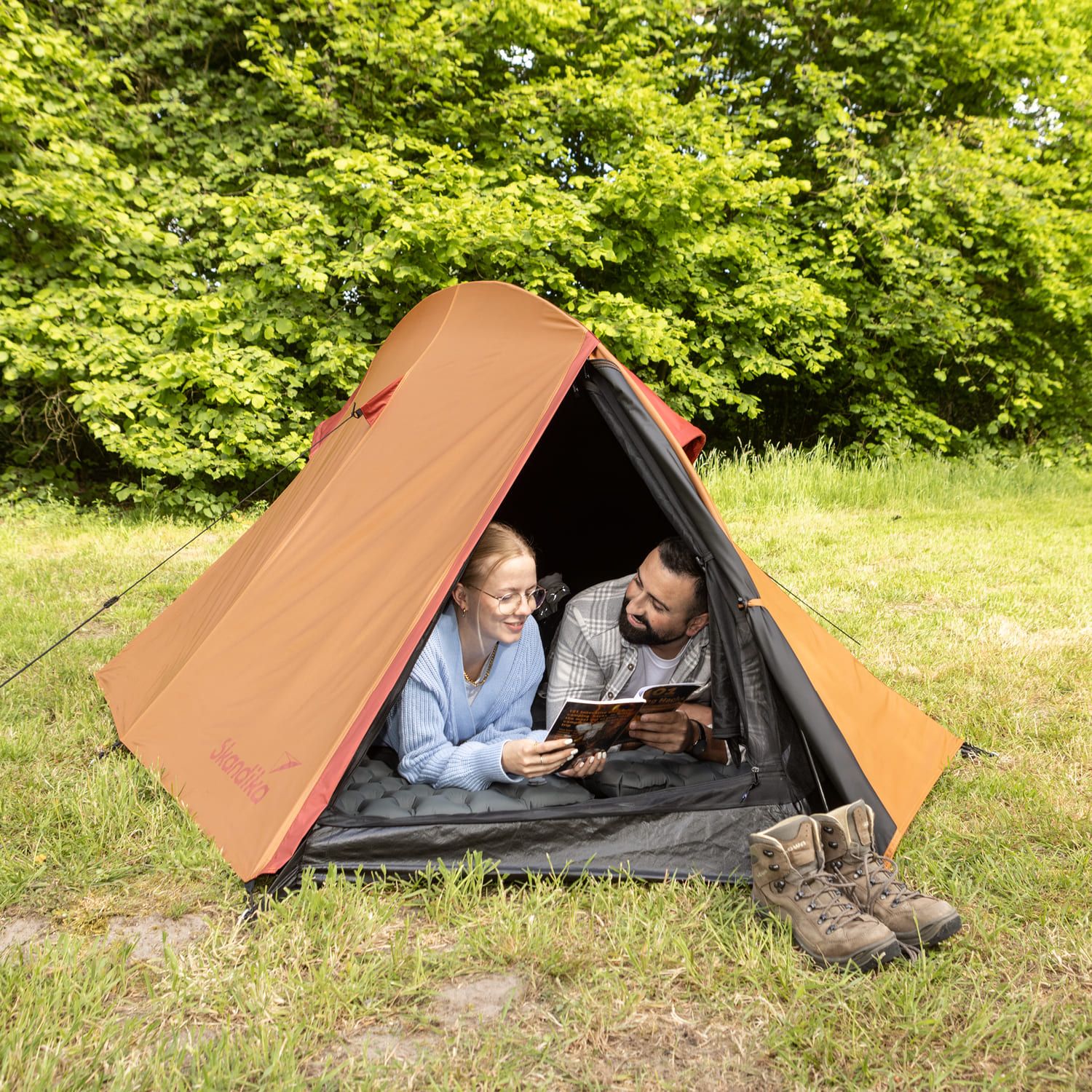 Skandika Hemus Sleeper Recycled Tunnelzelt