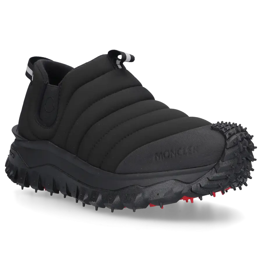 Moncler - Sneaker low TRAILGRIP APRES Materialmix - schwarz