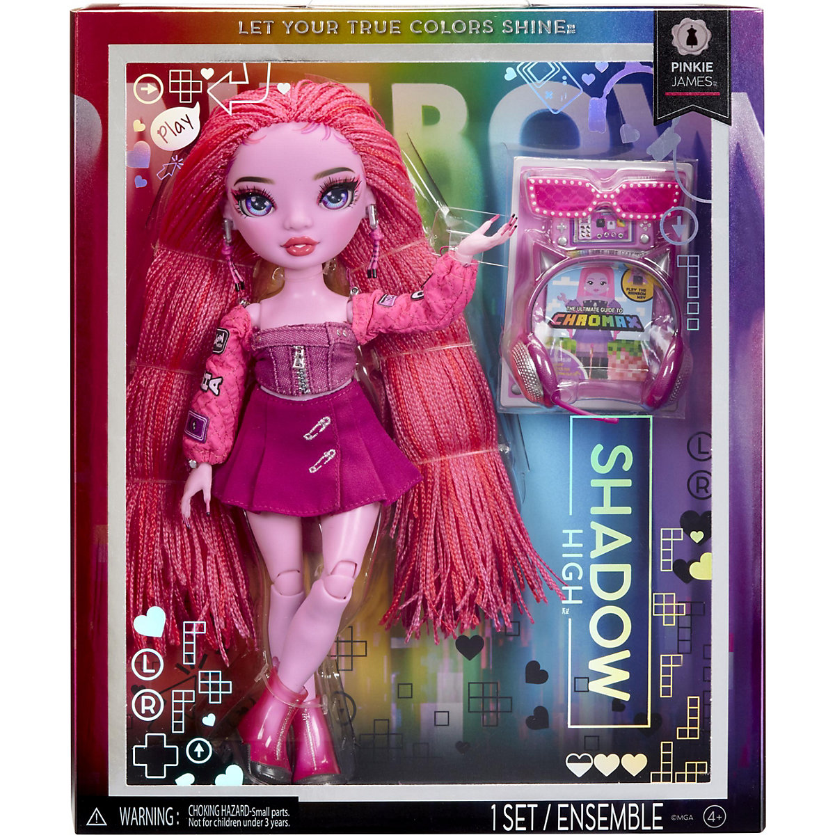 Shadow High F23 Fashion Doll- PINKIE JAMES (Pink)