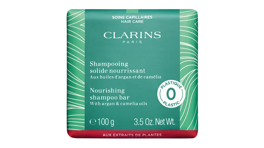 CLARINS Shampooing solide nourissant - festes Shampoo 100 g