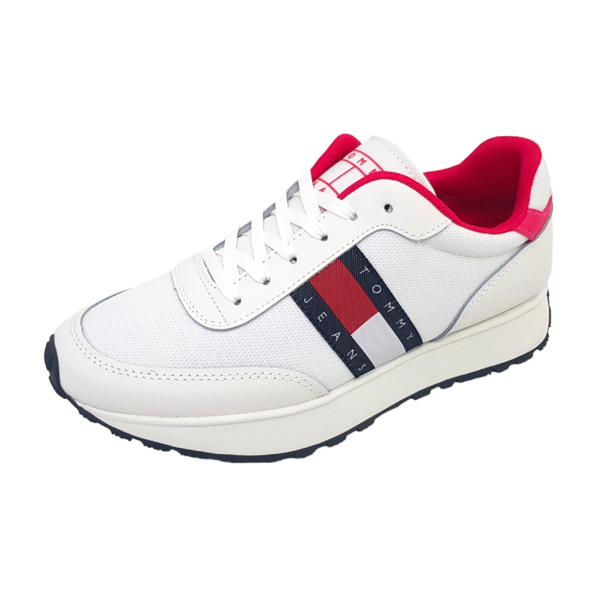 Tommy Hilfiger TJW Retro Runner EN0EN02278 Weiß YBL ecru/ gypsy rose