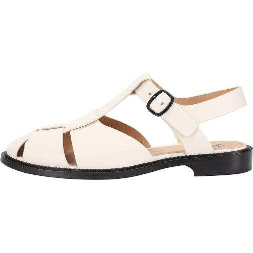 ekonika Sandalen mit stilvoller Kontrastsohle