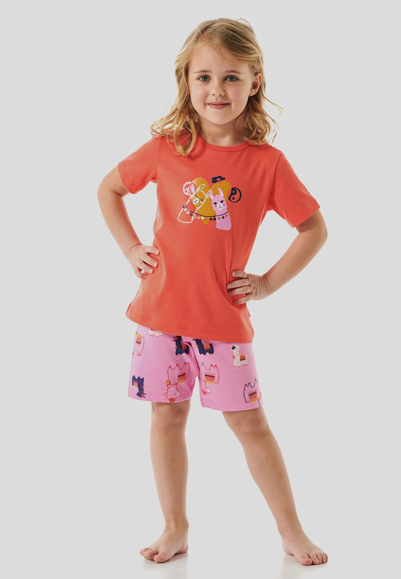 Schiesser KURZ WORLD SET - Pijama