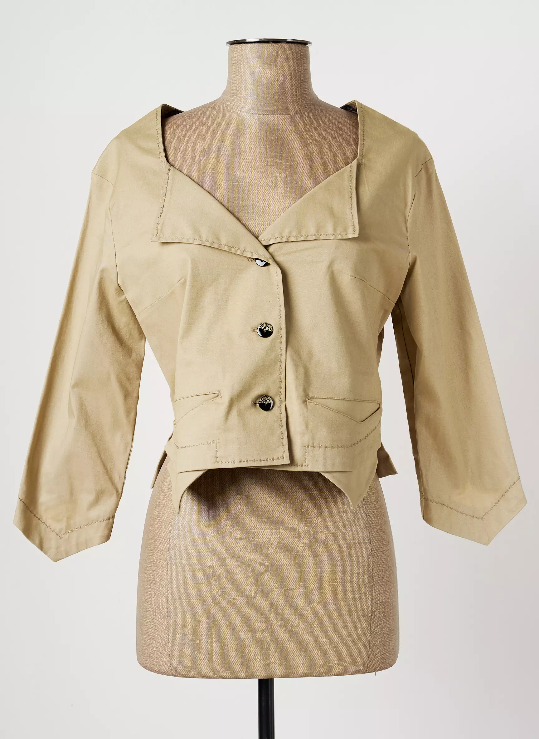 Lo Les Filles Vestecasual Femme couleur beige
