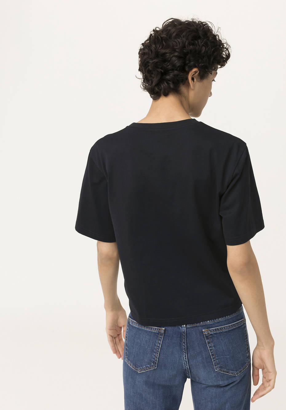 Kurzarm-Shirt aus reiner Bio-Baumwolle