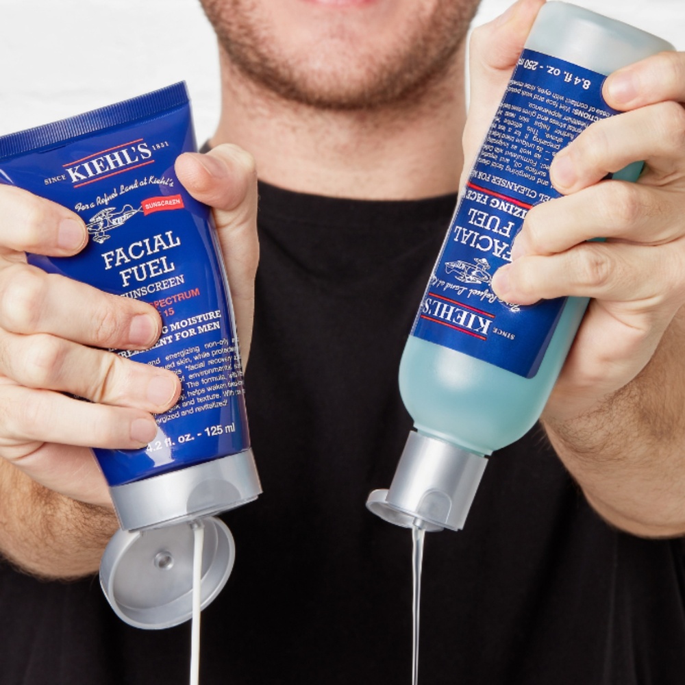 kiehl's Facial Fuel Energizing Face Wash Nettoyant visage énergisant pour homme