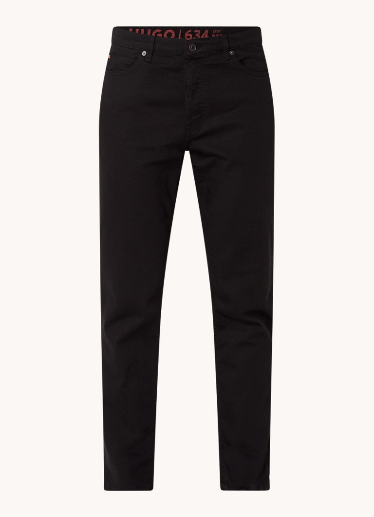 HUGO BOSS Slim fit -farkut värillisellä pesulla