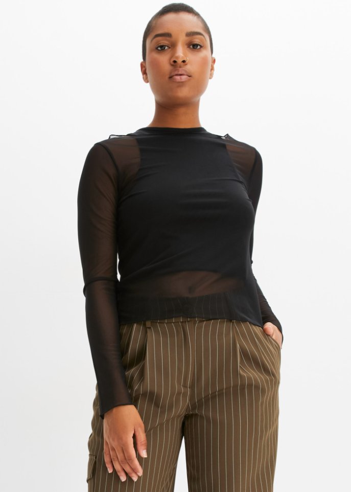 2 in 1 Mesh-Shirt