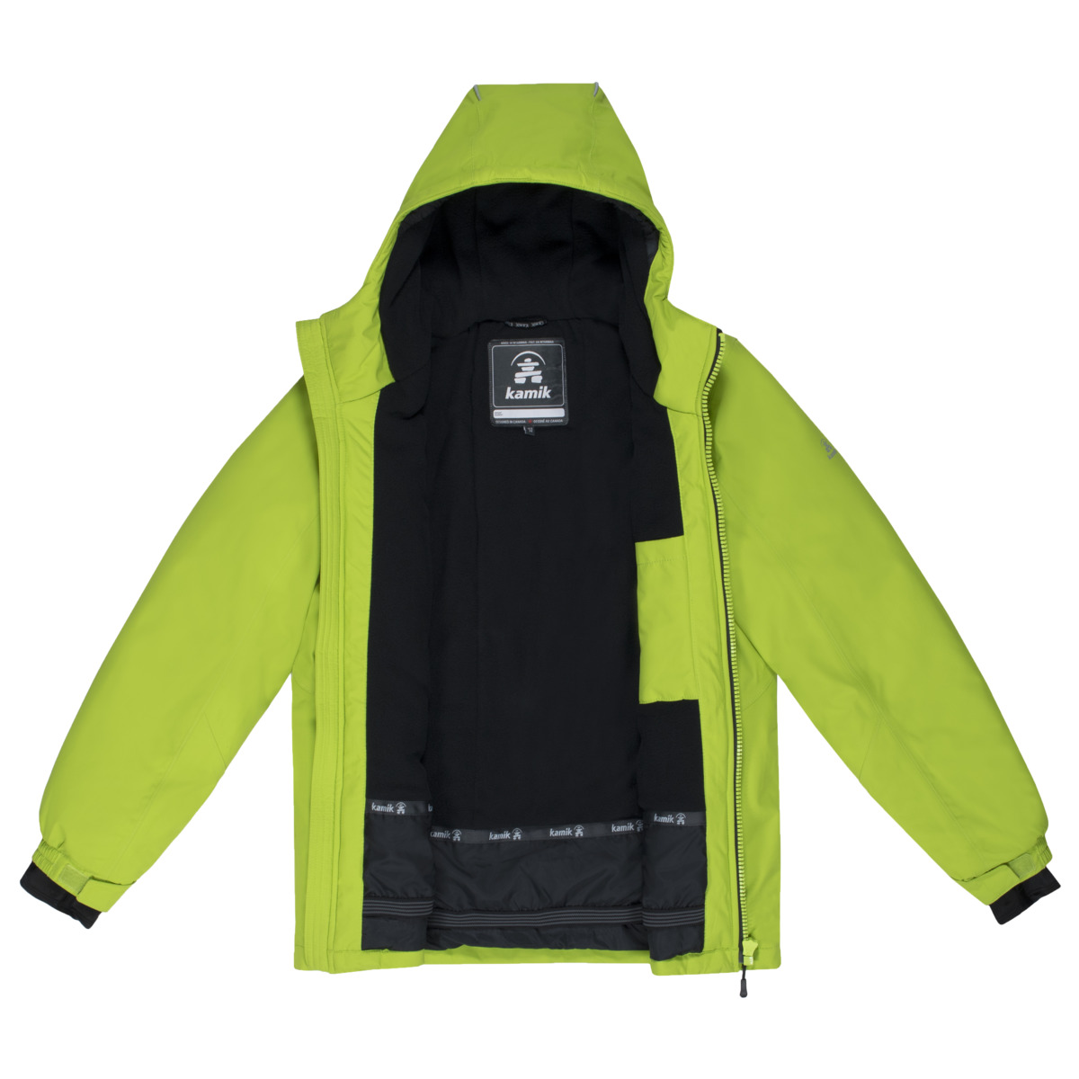 Kamik FINN Winterjacke gruen