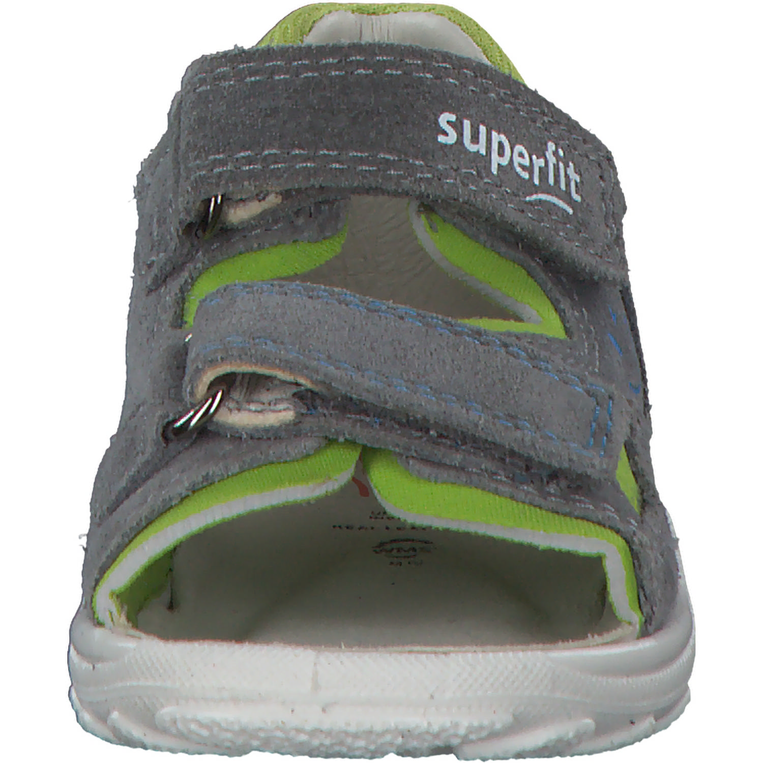 Superfit FLOW 00034, Sandalen (Kinder), Kinder, HELLGRAU/HELLGRÜN