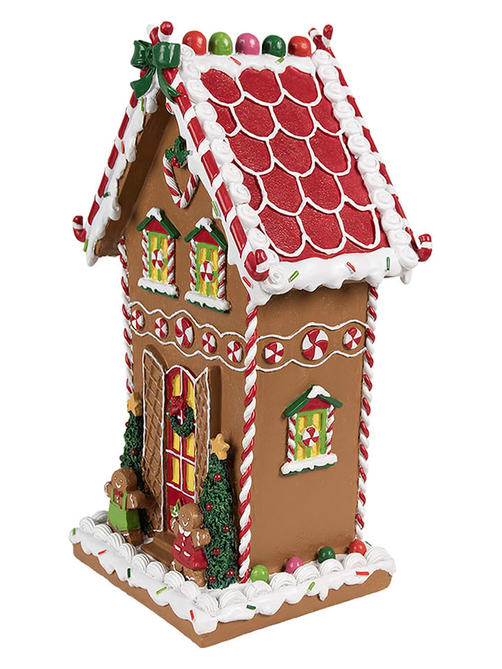 Clayre & Eef Dekofigur ''Haus'' in Bunt - (B)18 x (H)31 x (T)14 cm günstig kaufen onesize