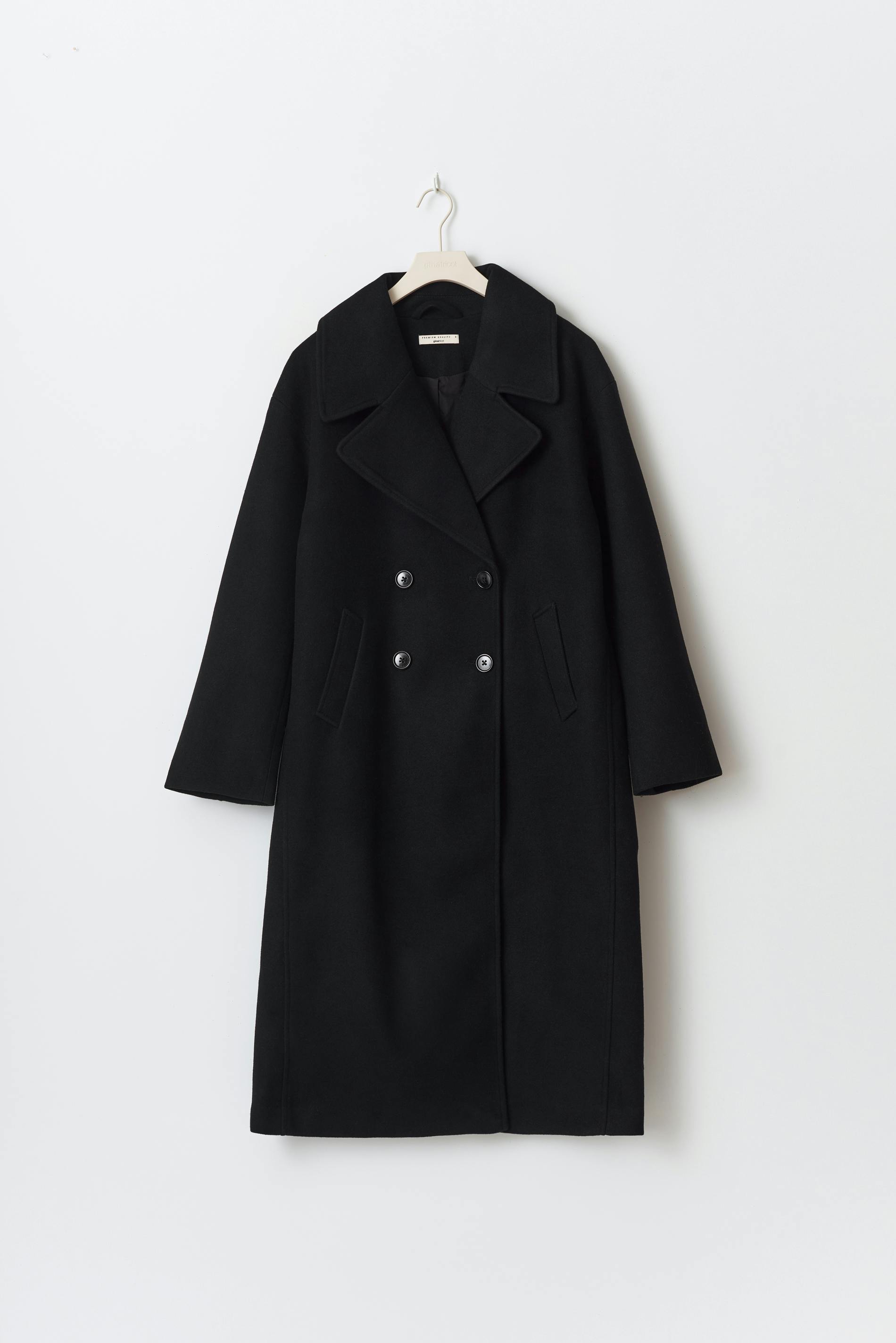 Double breasted coat