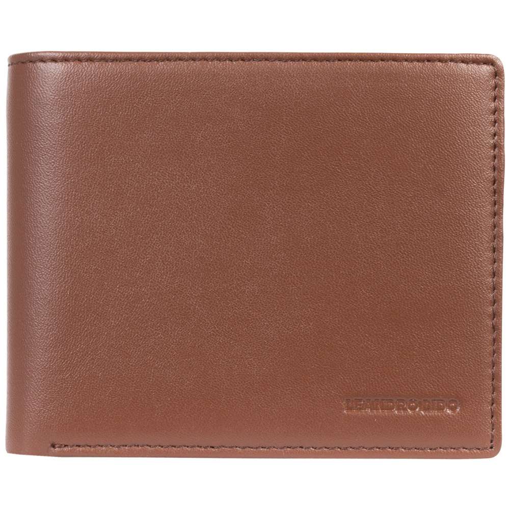 LEANDRO LIDO Classic Brieftasche braun