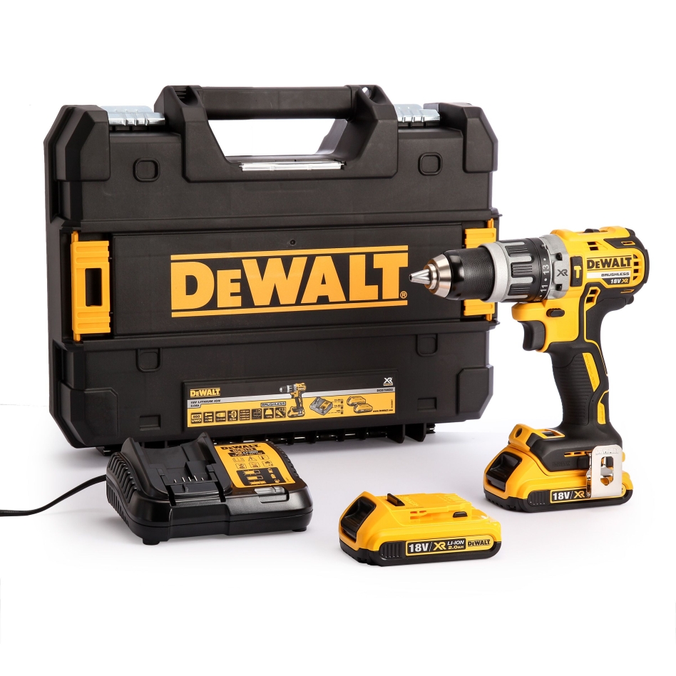Furadeira de bancada DeWalt DCD796D2-QW Accuklopboormachine 18 Volts 2,0 Ah Li-ion