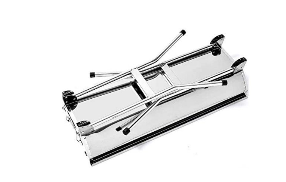 SunJas Holzkohlegrill CA-12, Tragbar, Klappgrill, mit 2 Stück Grillrost Standgrill,Edelstahl Klappgrill,BBQ Standgrill Tragbar Camping Grill