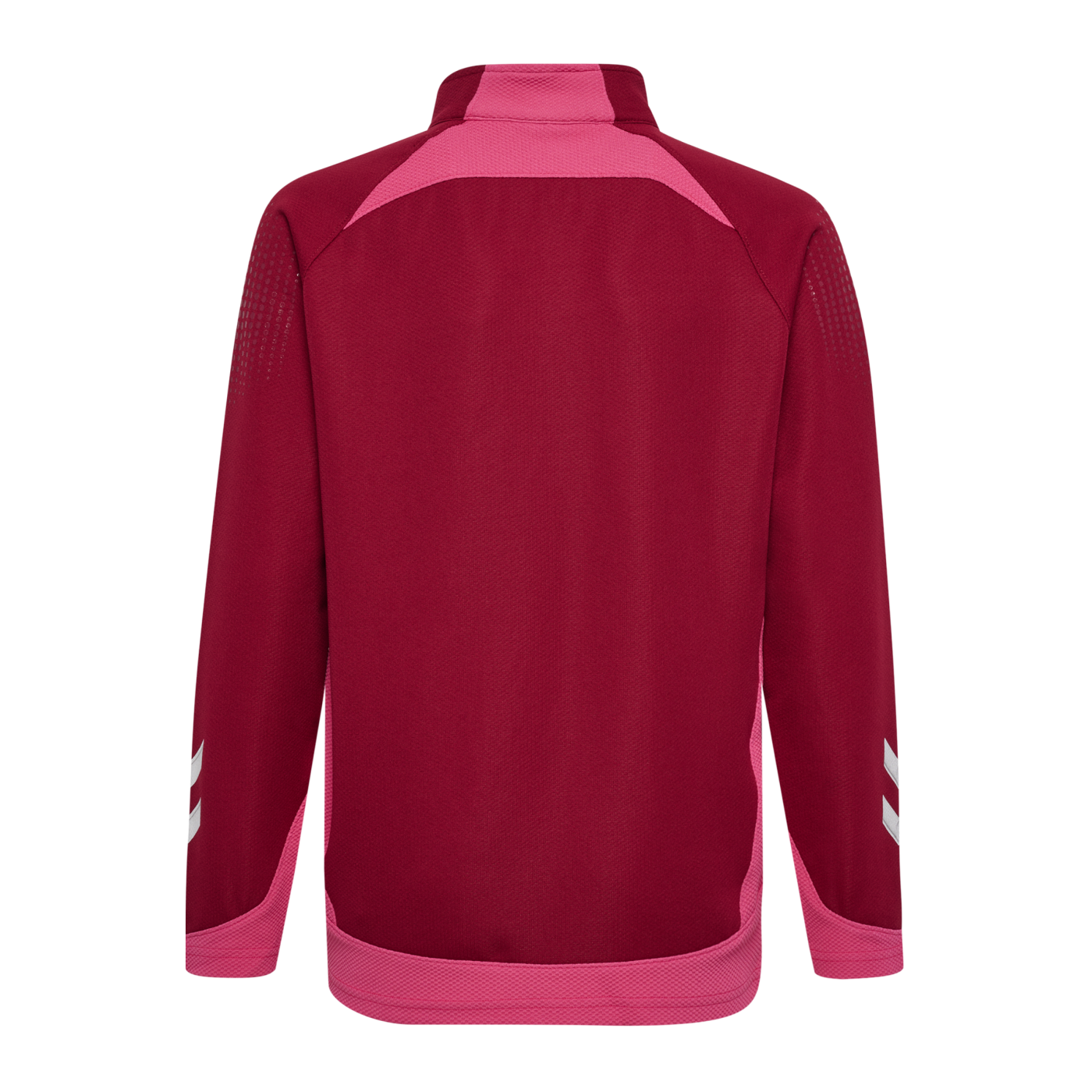 Hummel hmlLEAD HalfZip Sweatshirt Kids Rot F3584