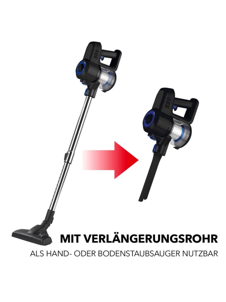 CLEANmaxx CLEANmaxx Zyklon-Staubsauger - schwarz/blau günstig kaufen onesize