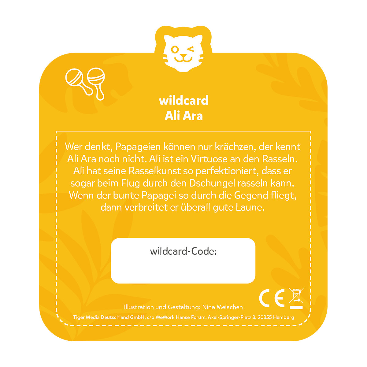 Tig.card - Wildcard (3 Stück)