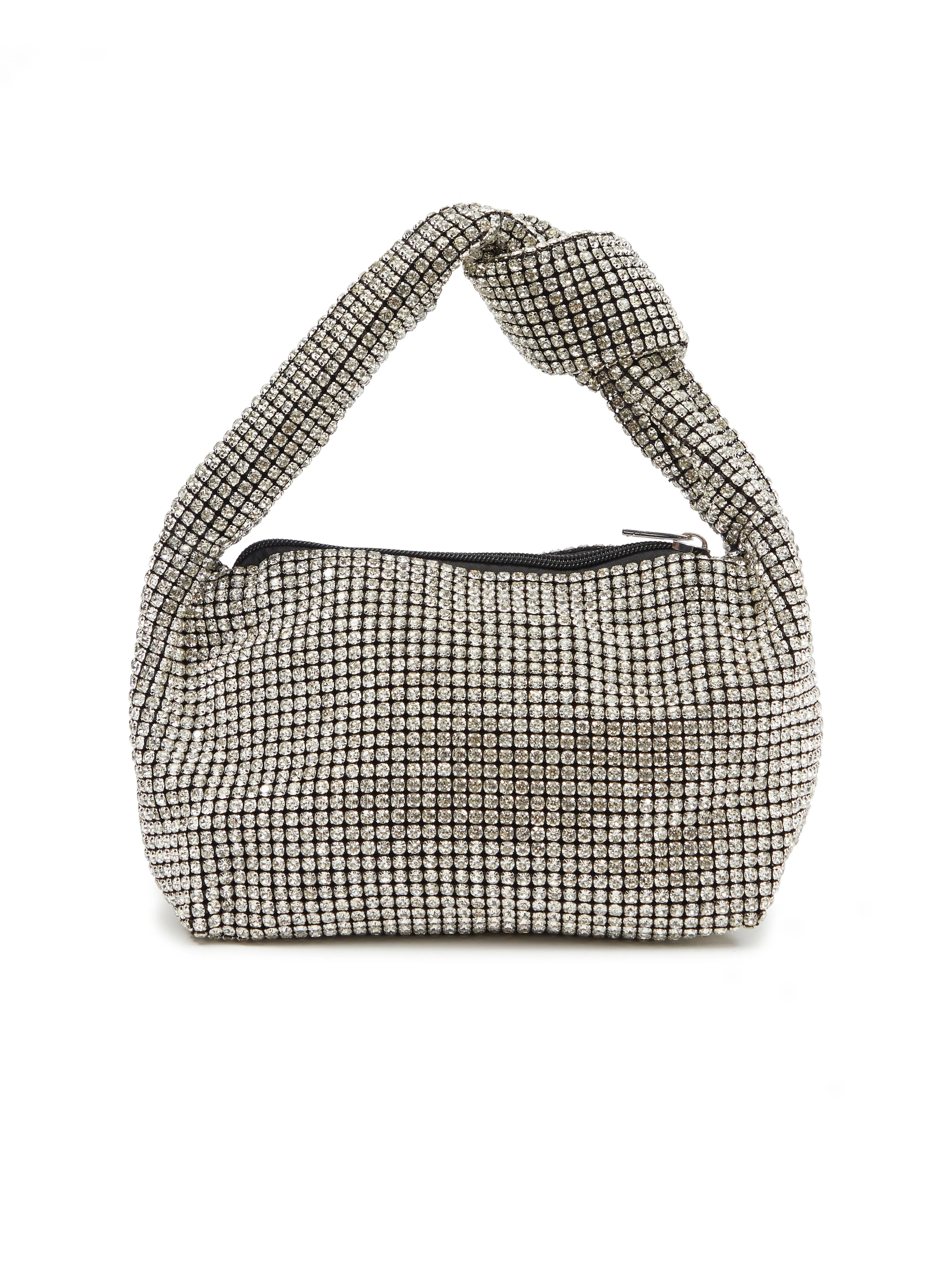 Silberne Damenhandtasche ORSAY