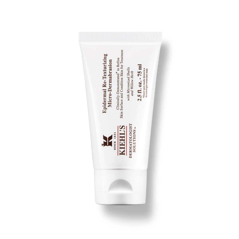 kiehl's Epidermal Re-Texturizing Micro-Dermabrasion Gommage exfoliant aux coquillages micronisés pour une peau lisse et lumineuse
