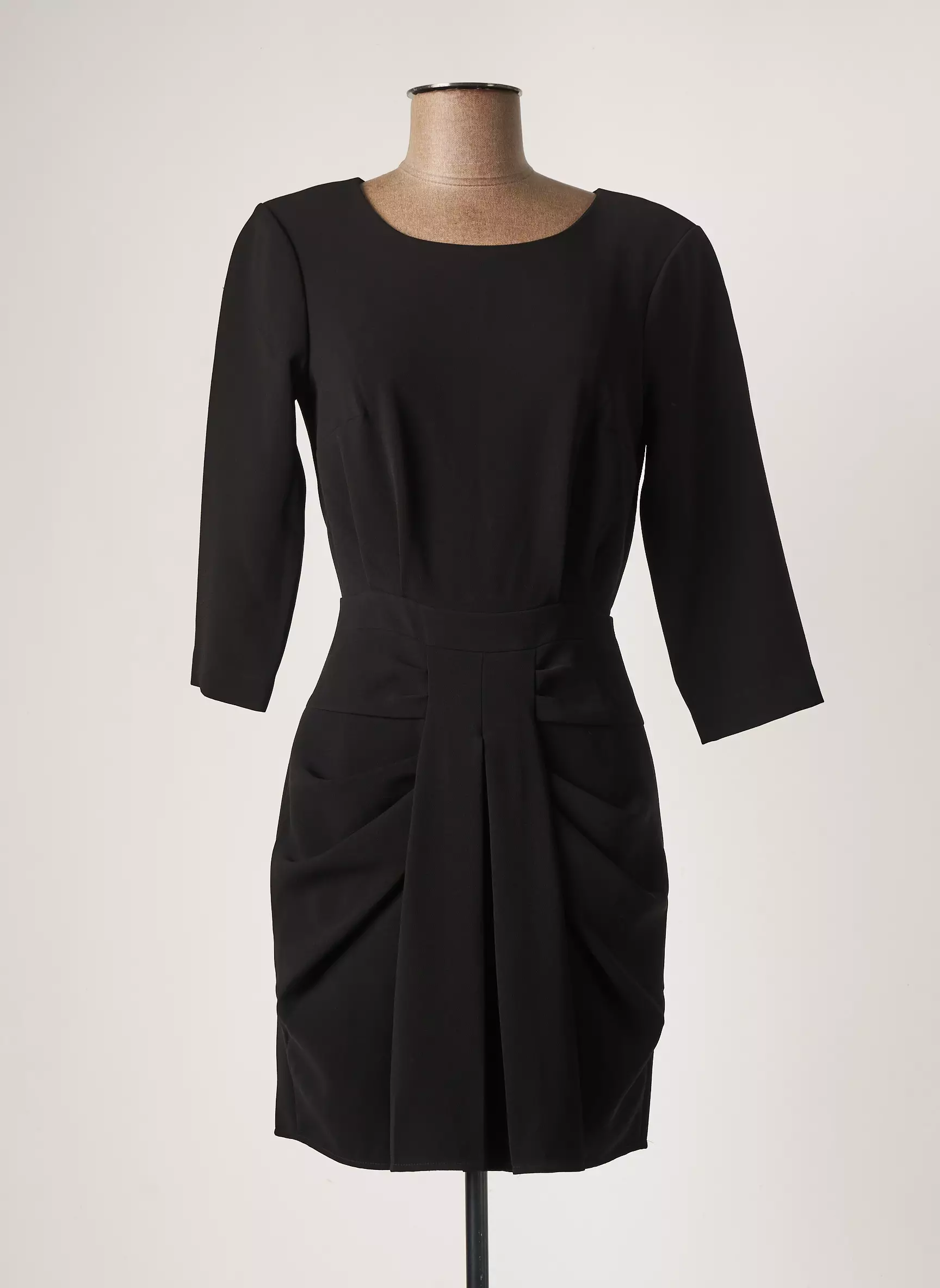 Ba Sh Robes Mi Longues Femme couleur noir
