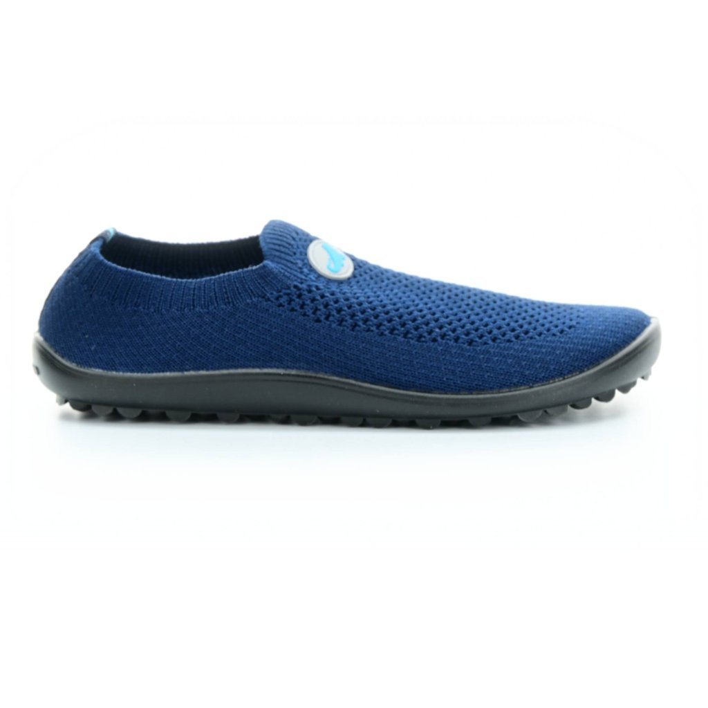 Leguano Leguanito Scio Blue Slip On Barfußschuhe
