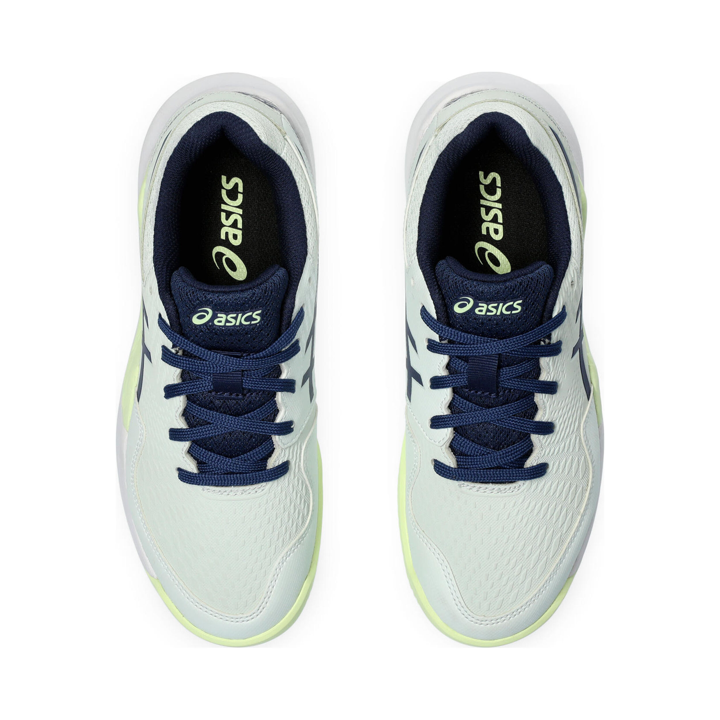 Gel-Resolution 9 GS Sandplatzschuh Kinder - Mint, Dunkelblau