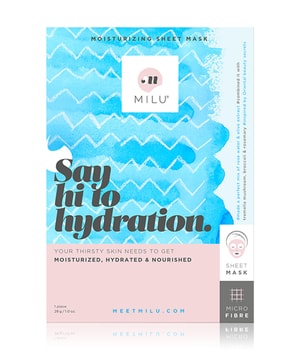 MILU Say Hi To Hydration Moisturizing Sheet Mask Tuchmaske-1 Stk