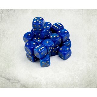Pearl Battle Dice 25x Legion Ultramarine Blue 12mm