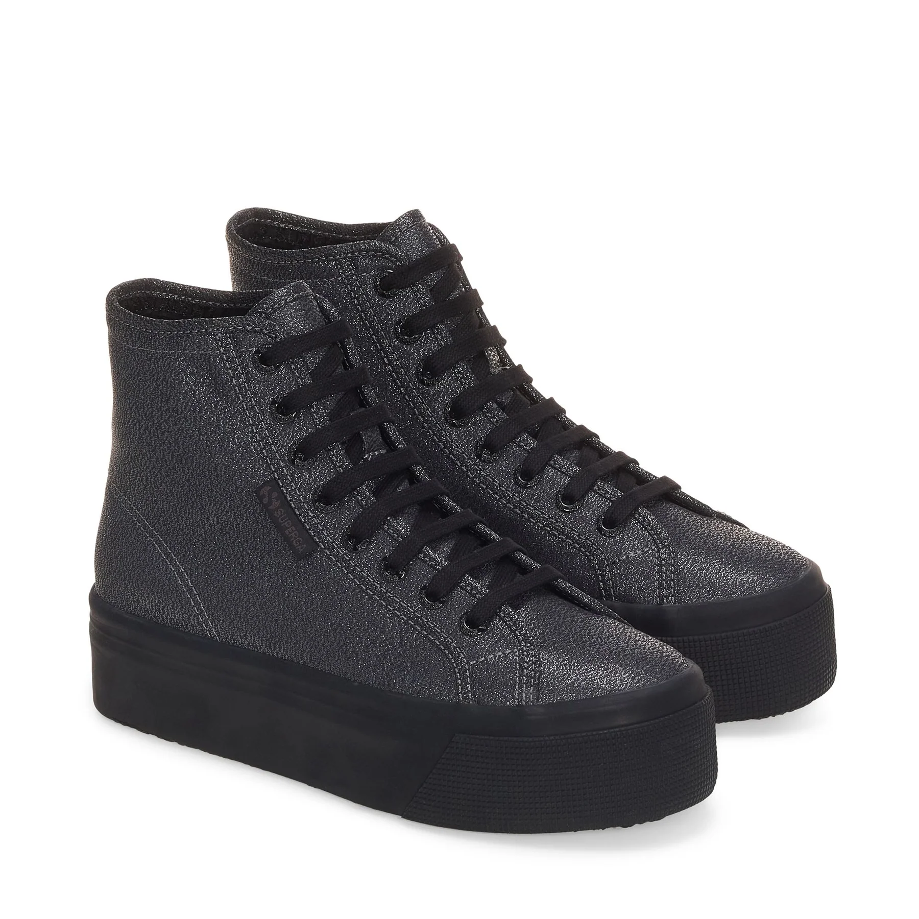 2708 HI TOP LAME-TOTAL BLACK HEMATITE